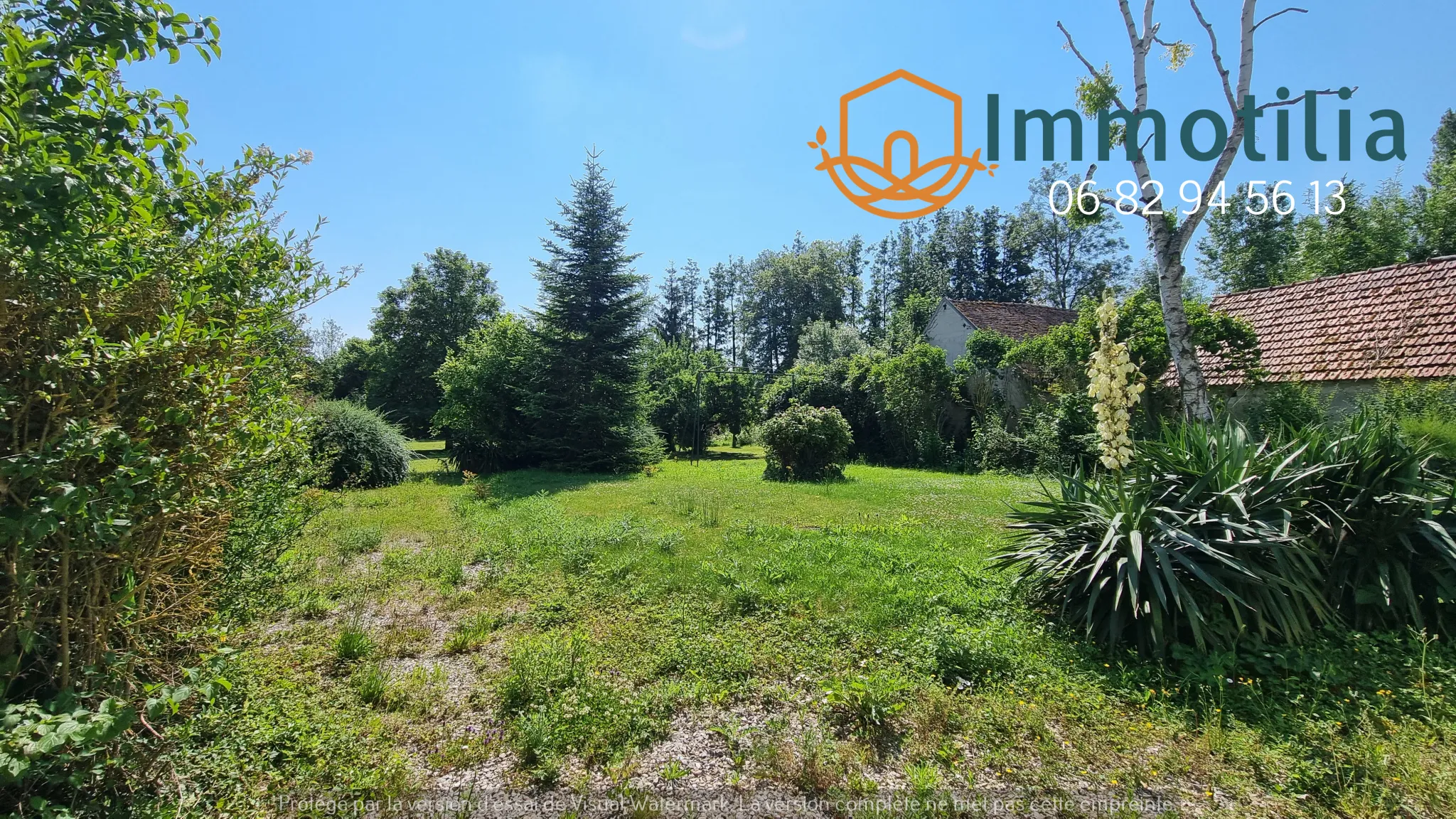 Authentique fermette à Bray-Sur-Seine avec jardin 