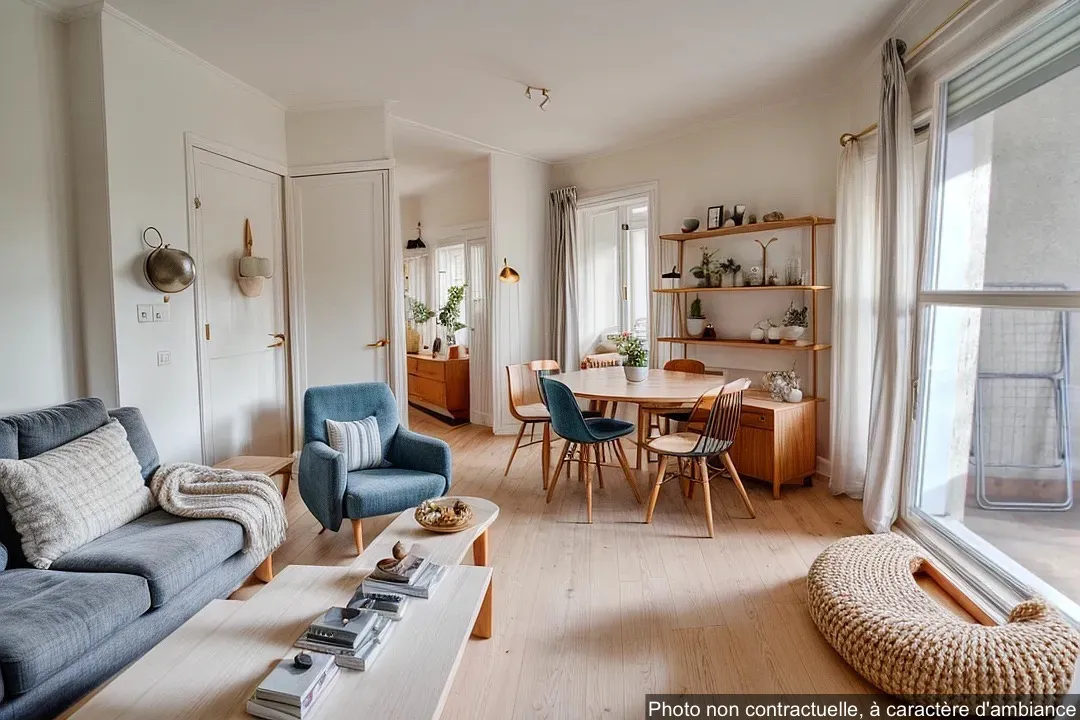 À vendre : Appartement 2 pièces au cœur de Lyon 3ème 