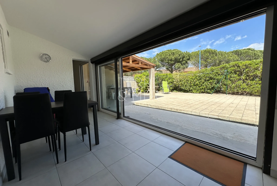 Villa rénovée de 69 m² à Saint-Cyprien Plage avec jardin proche de la plage 