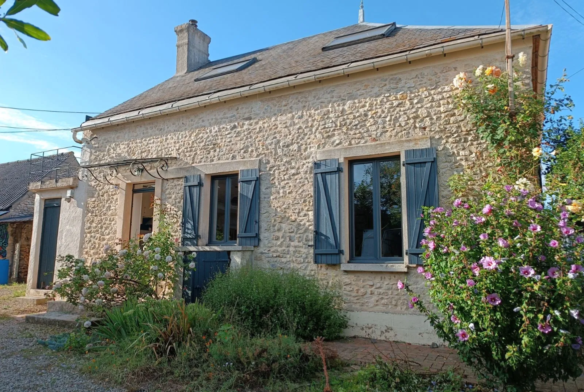 Maison Ancienne avec Grange à Angerville 