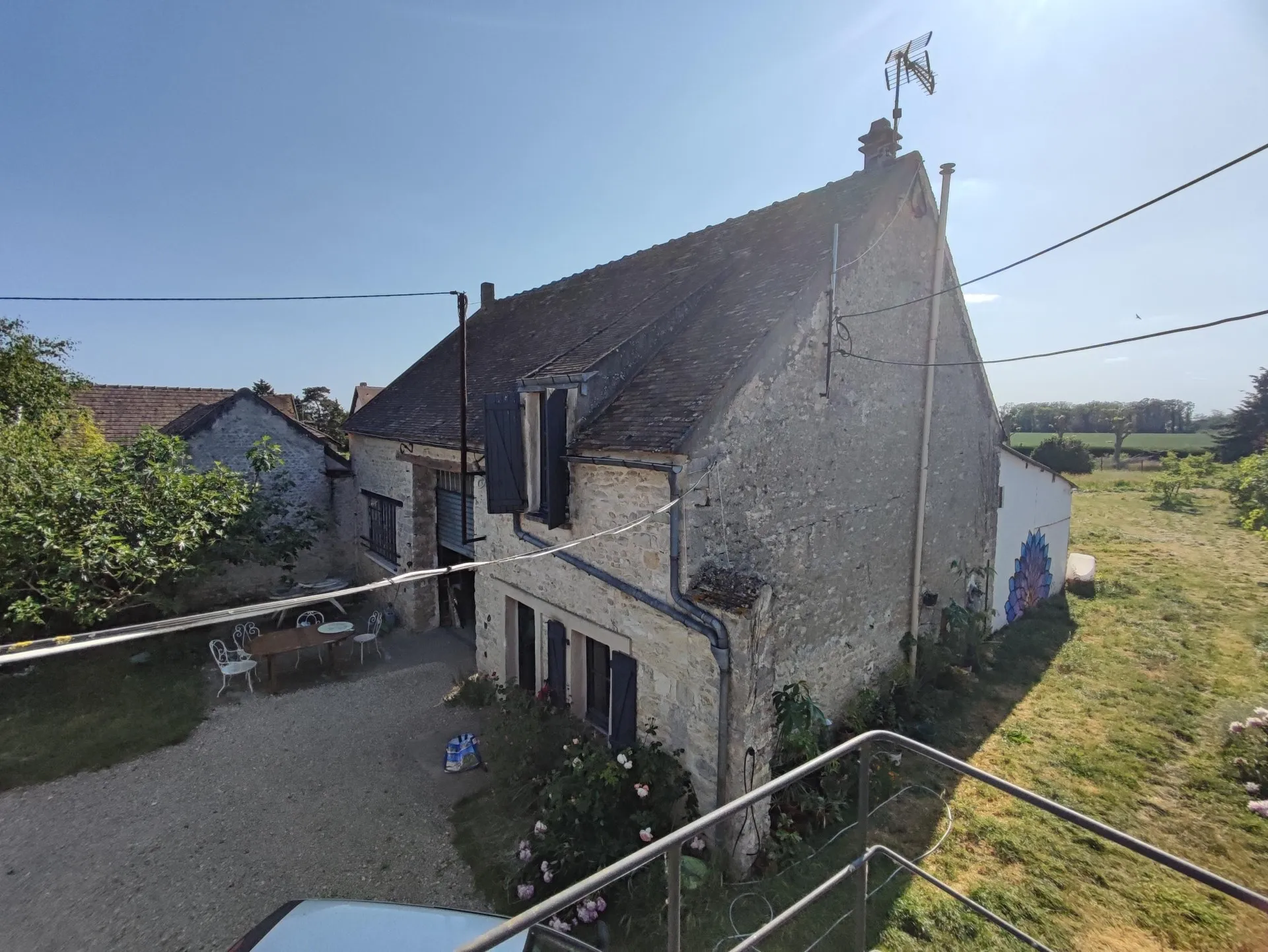 Maison Ancienne avec Grange à Angerville 