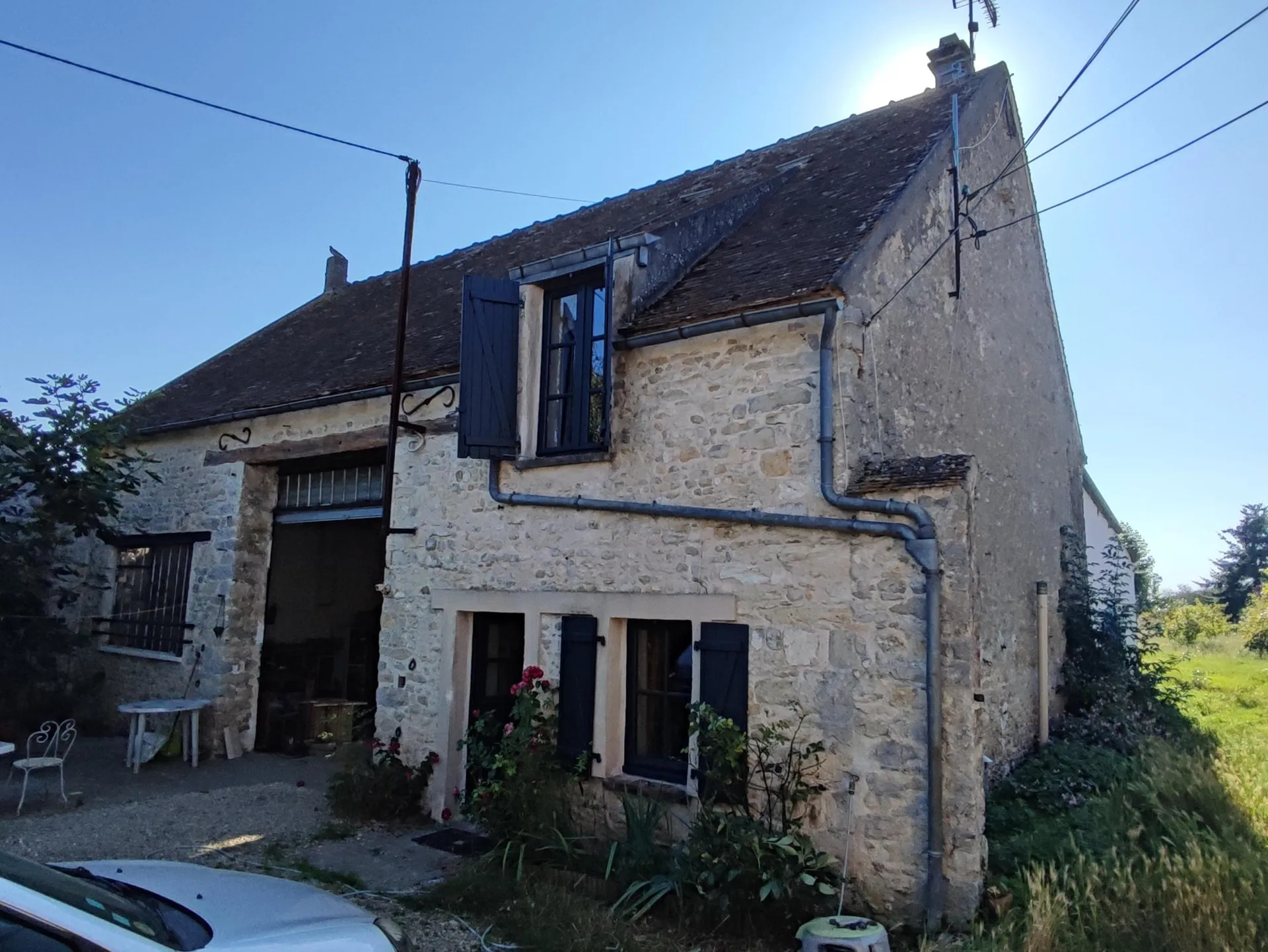 Maison Ancienne avec Grange à Angerville 