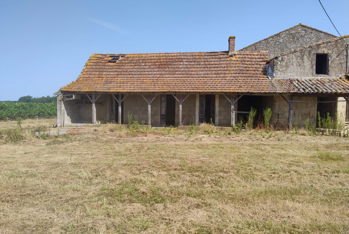 Vente d'Ancienne Ferme Viticole à Caplong, 33220 