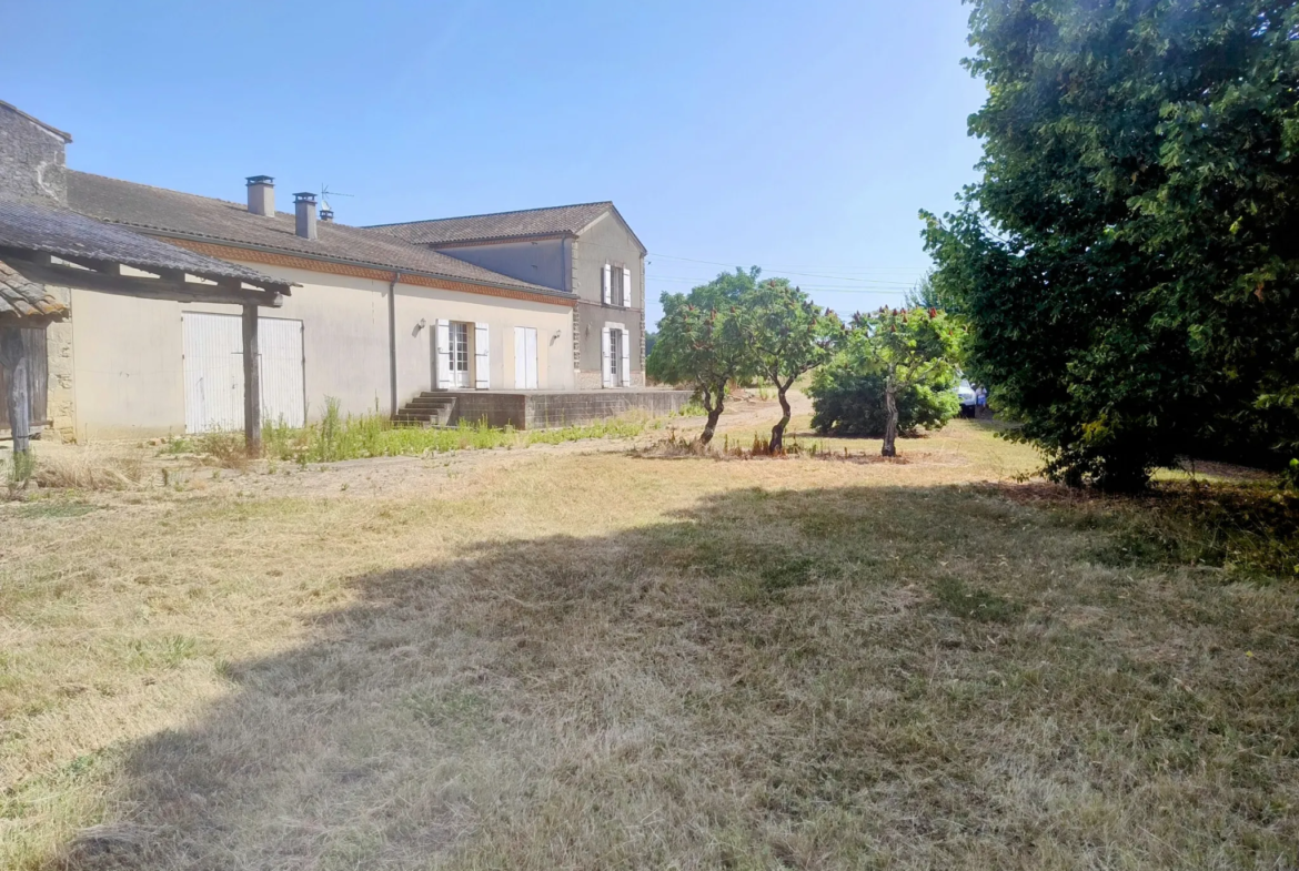 Ancienne Ferme Viticole avec Potentiel près de Bordeaux 