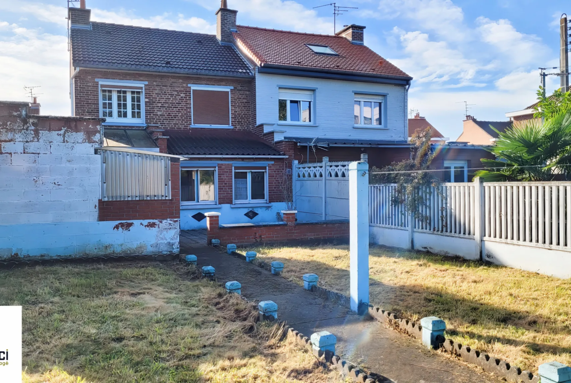 Charmante maison avec jardin et garage à Sainghin-en-Weppes 