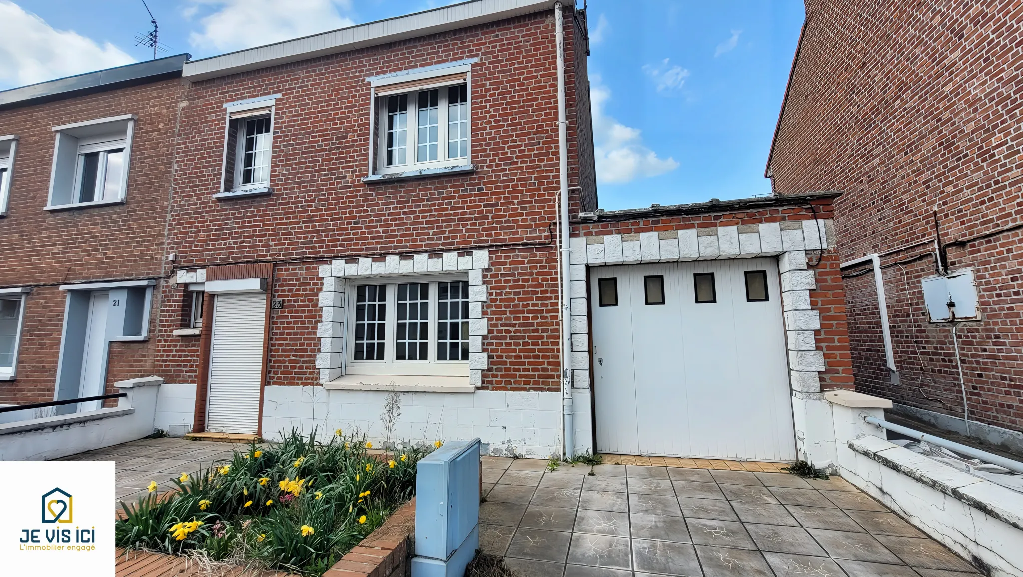 Charmante maison avec jardin et garage à Sainghin-en-Weppes 