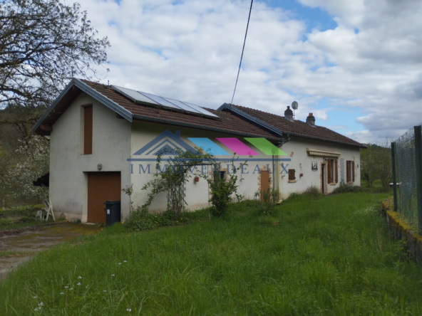 Maison individuelle avec vue sur étang et grand terrain