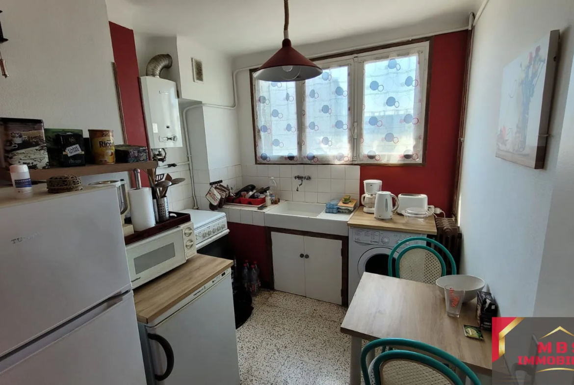 À vendre : Appartement F2 dans la Résidence des Oiseaux à Perpignan 