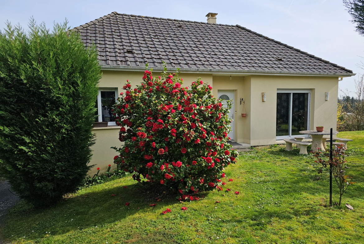 Charmante maison récente à vendre à Lubersac avec 3 chambres 