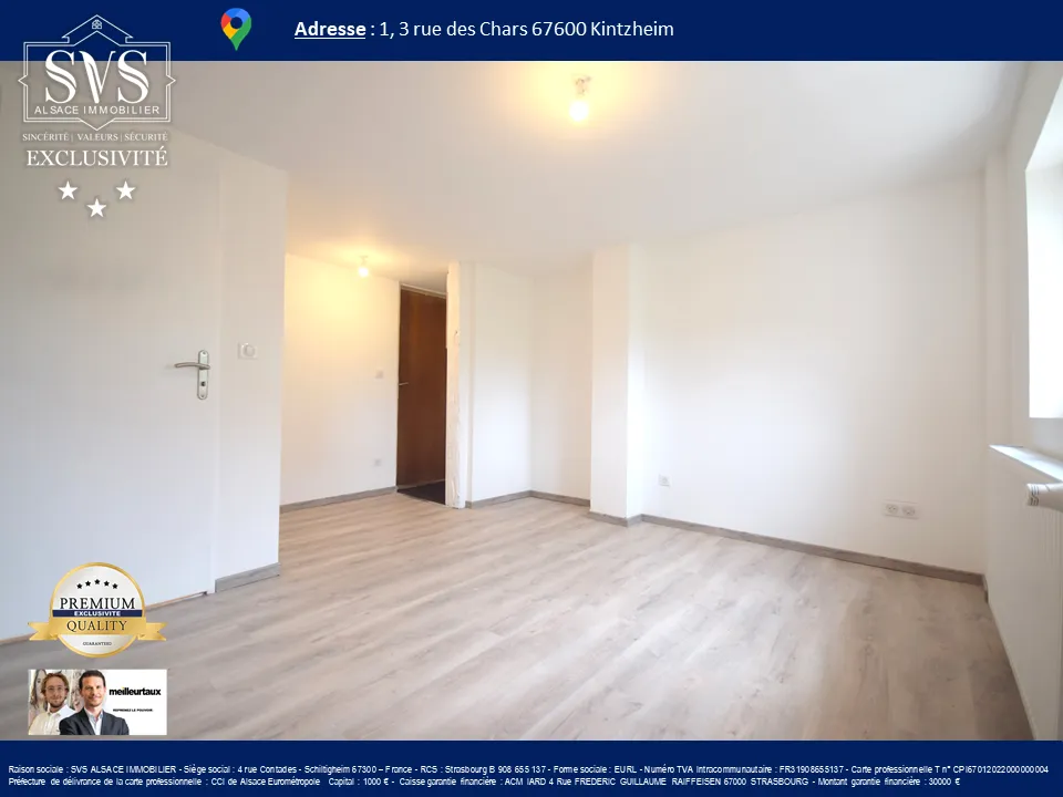 Appartement Duplex F5 - 88 m2 à Kintzheim avec 3 chambres 