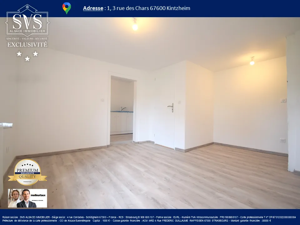 Appartement Duplex F5 - 88 m2 à Kintzheim avec 3 chambres 