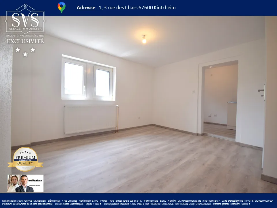 Appartement Duplex F5 - 88 m2 à Kintzheim avec 3 chambres 