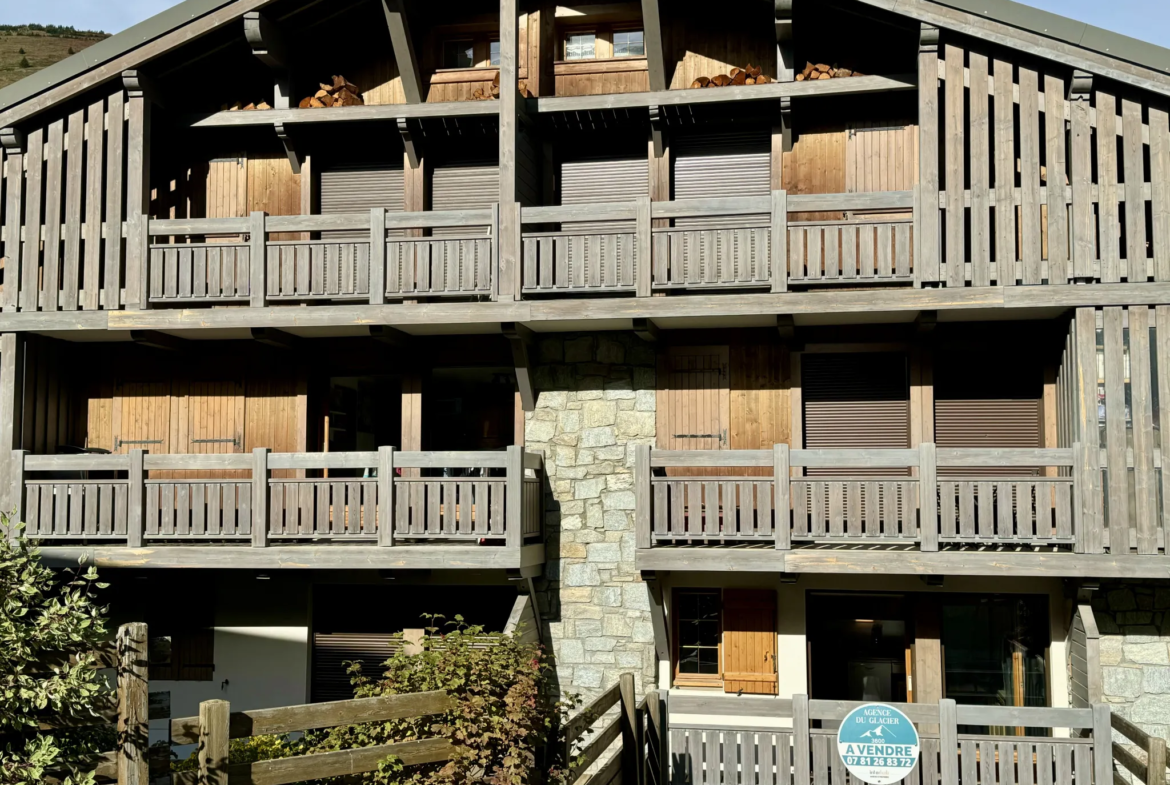 À vendre : Charmant appartement cosy aux 2 Alpes 