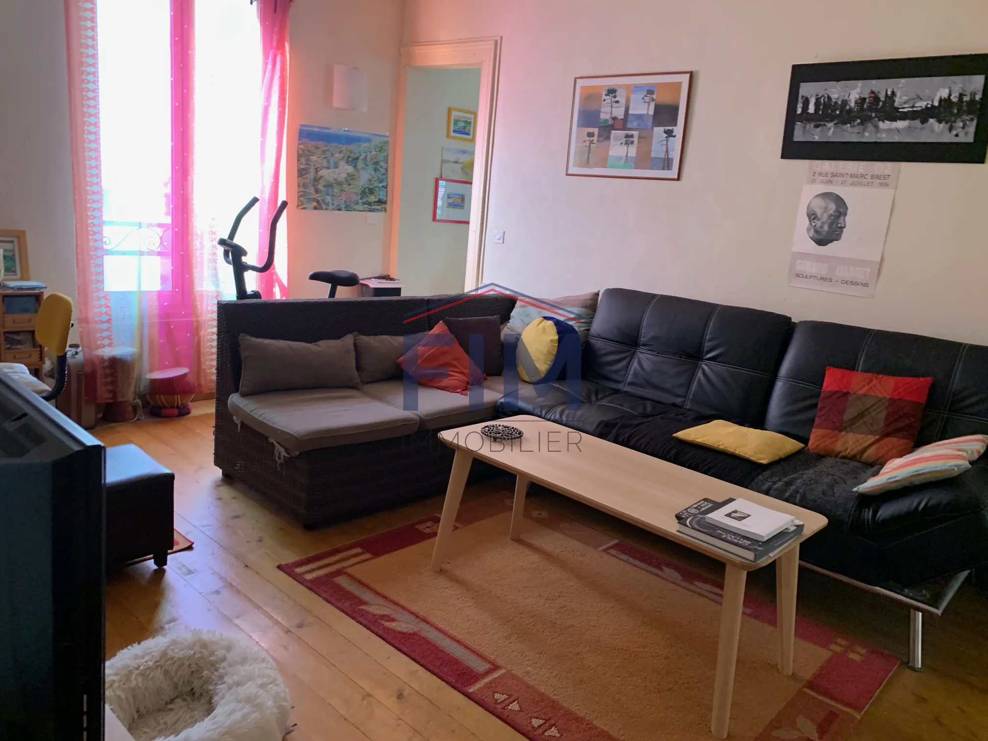 Appartement atypique de type F5 à Dieppe 