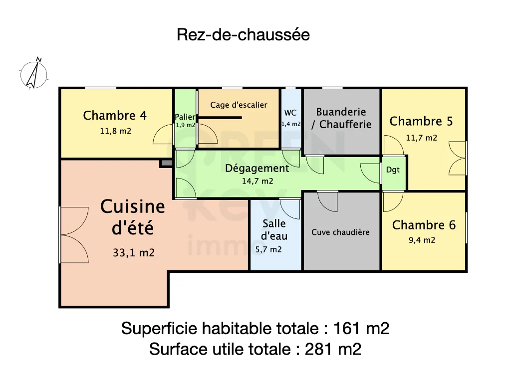 Propriété spacieuse à Toucy avec 6 chambres 