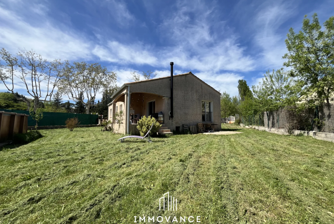 Maison de plain-pied à Pompignan | 3 chambres, jardin spacieux et piscine 