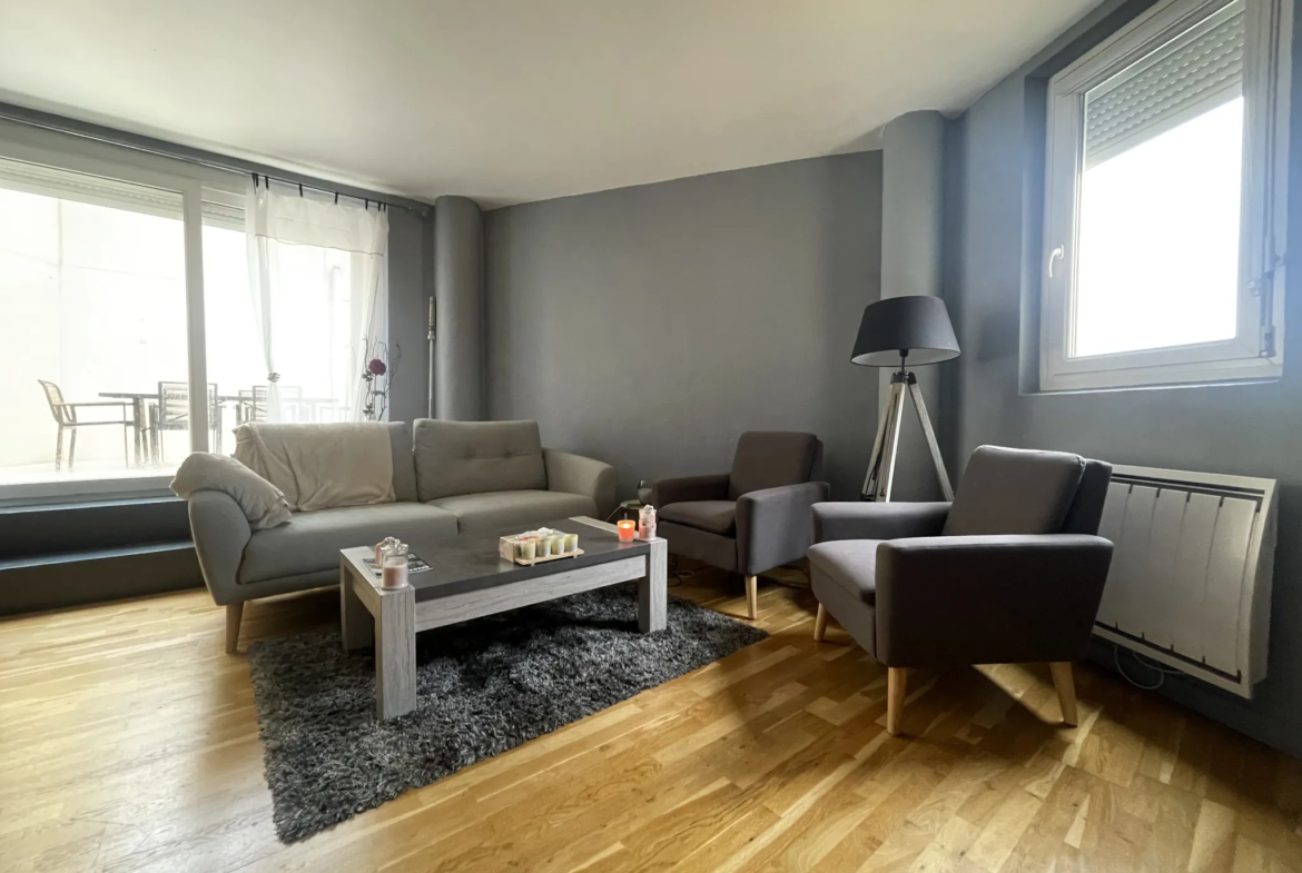 Appartement de 67,5 m² avec grande terrasse à Herouville St Clair 