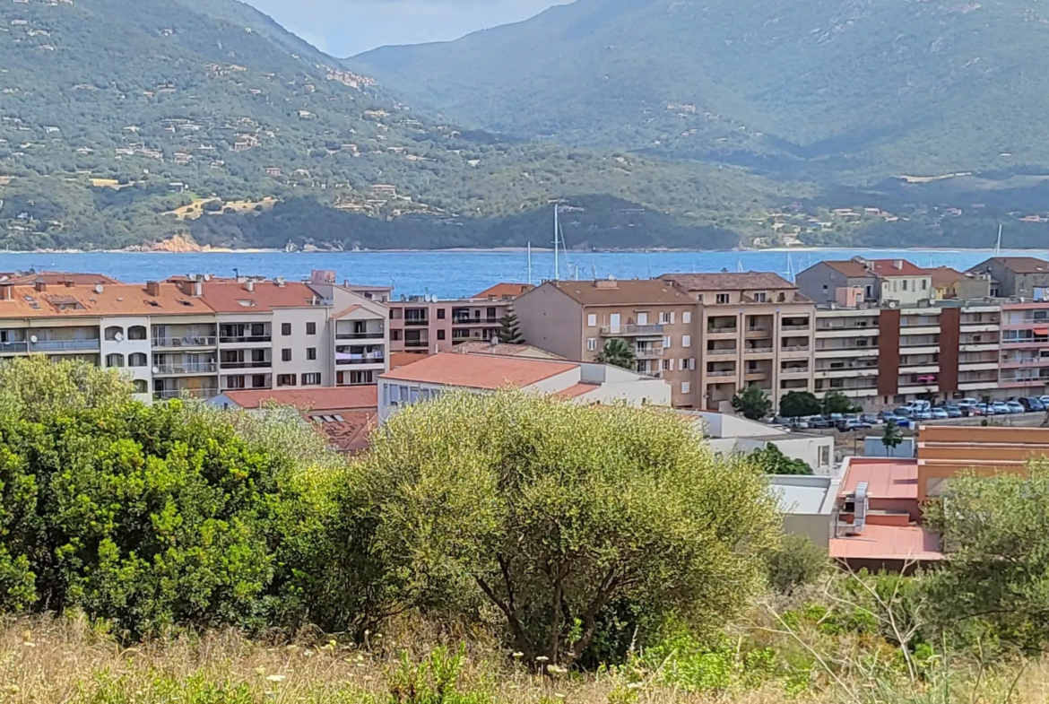 Studio meublé avec vue mer à Propriano 