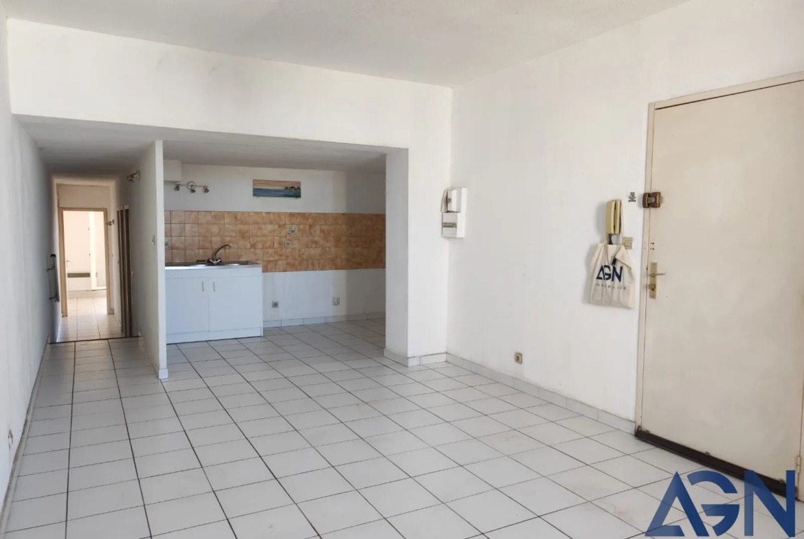 Appartement Lumineux 3 Pièces de 61,24m2 avec Terrasse à Agde 