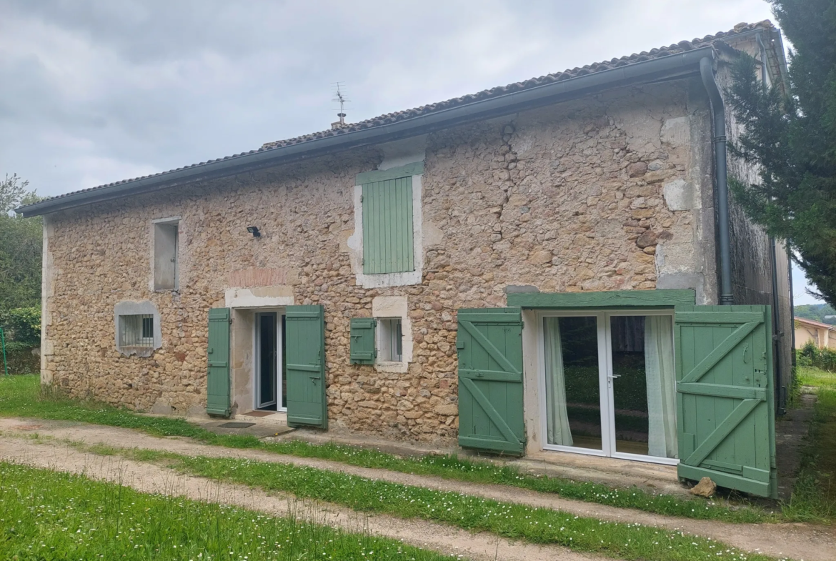 Maison Girondine en Pierre à Auros 