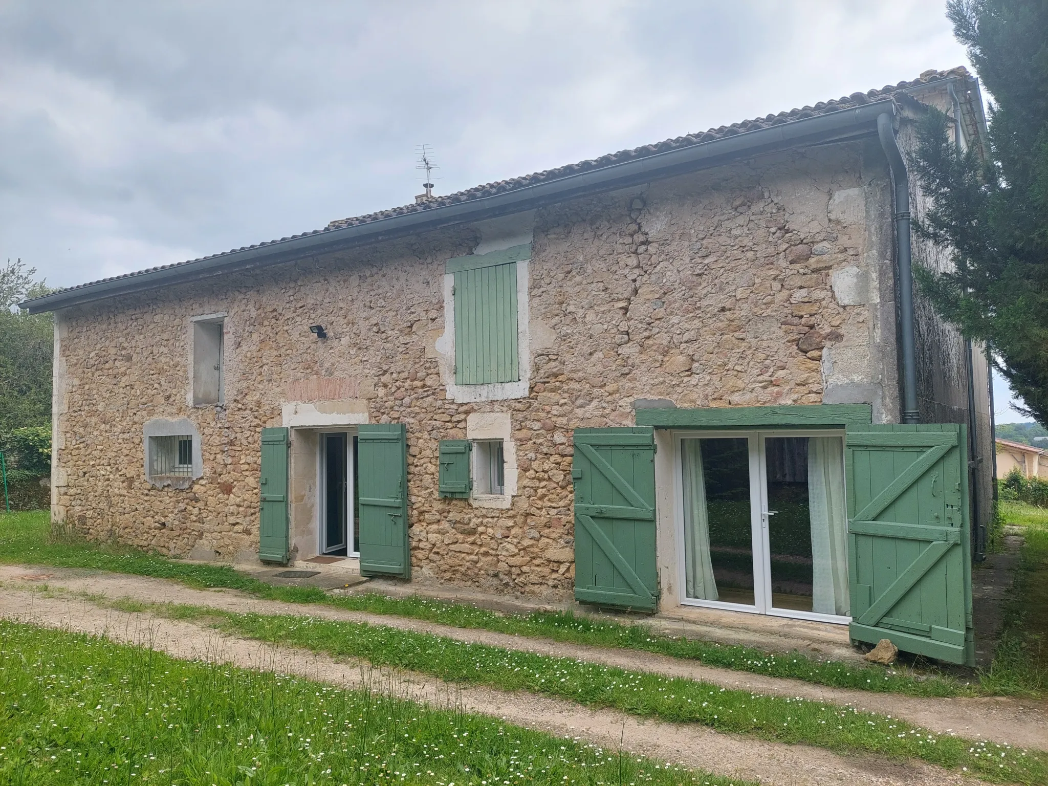 Maison Girondine en Pierre à Auros 