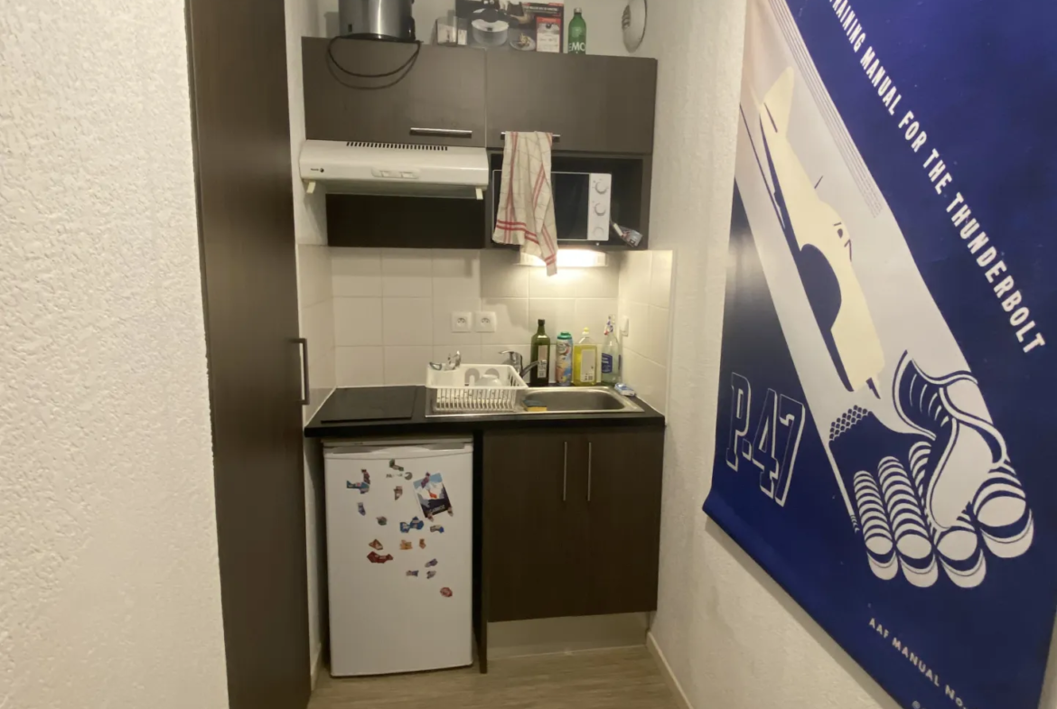 Vente - Appartement T1bis de 30 m2 à Toulouse Montaudran 