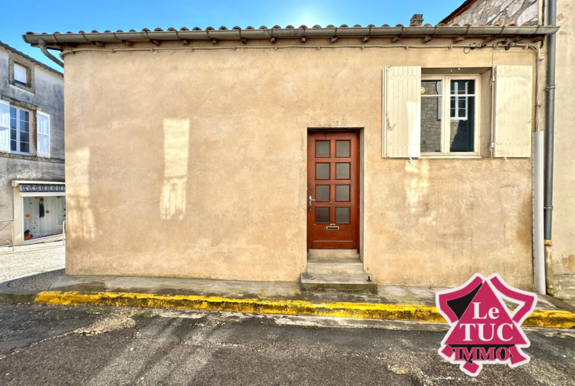 Maison en pierre avec 3 chambres et garage à Monflanquin 