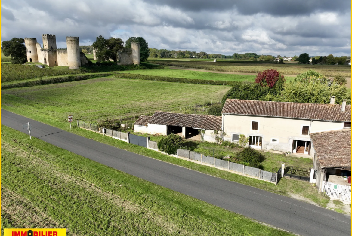 Maison en pierre à rénover à Budos 