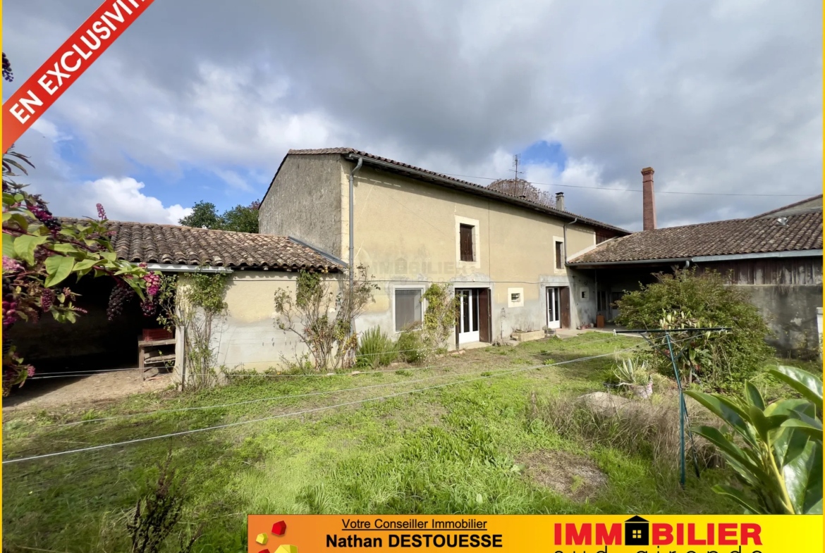 Maison en pierre à rénover à Budos 