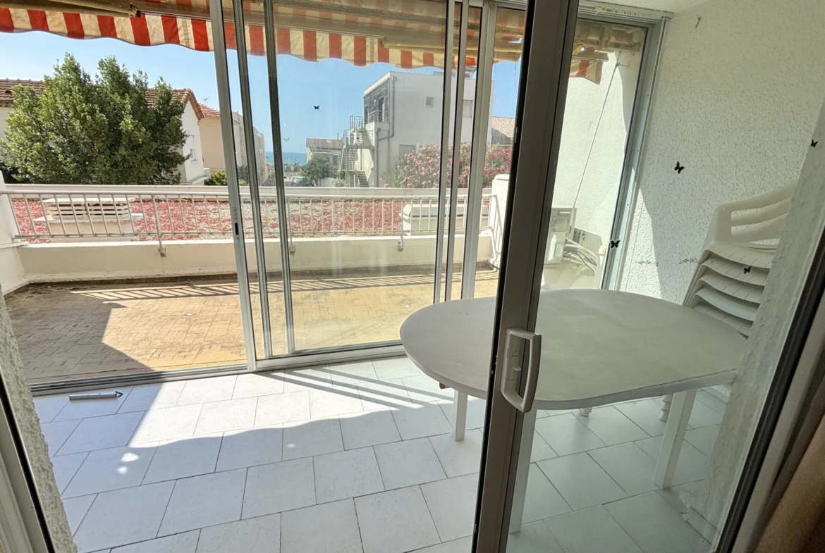 Vente Appartement F2 à Carnon-Plage entre Port et Mer 