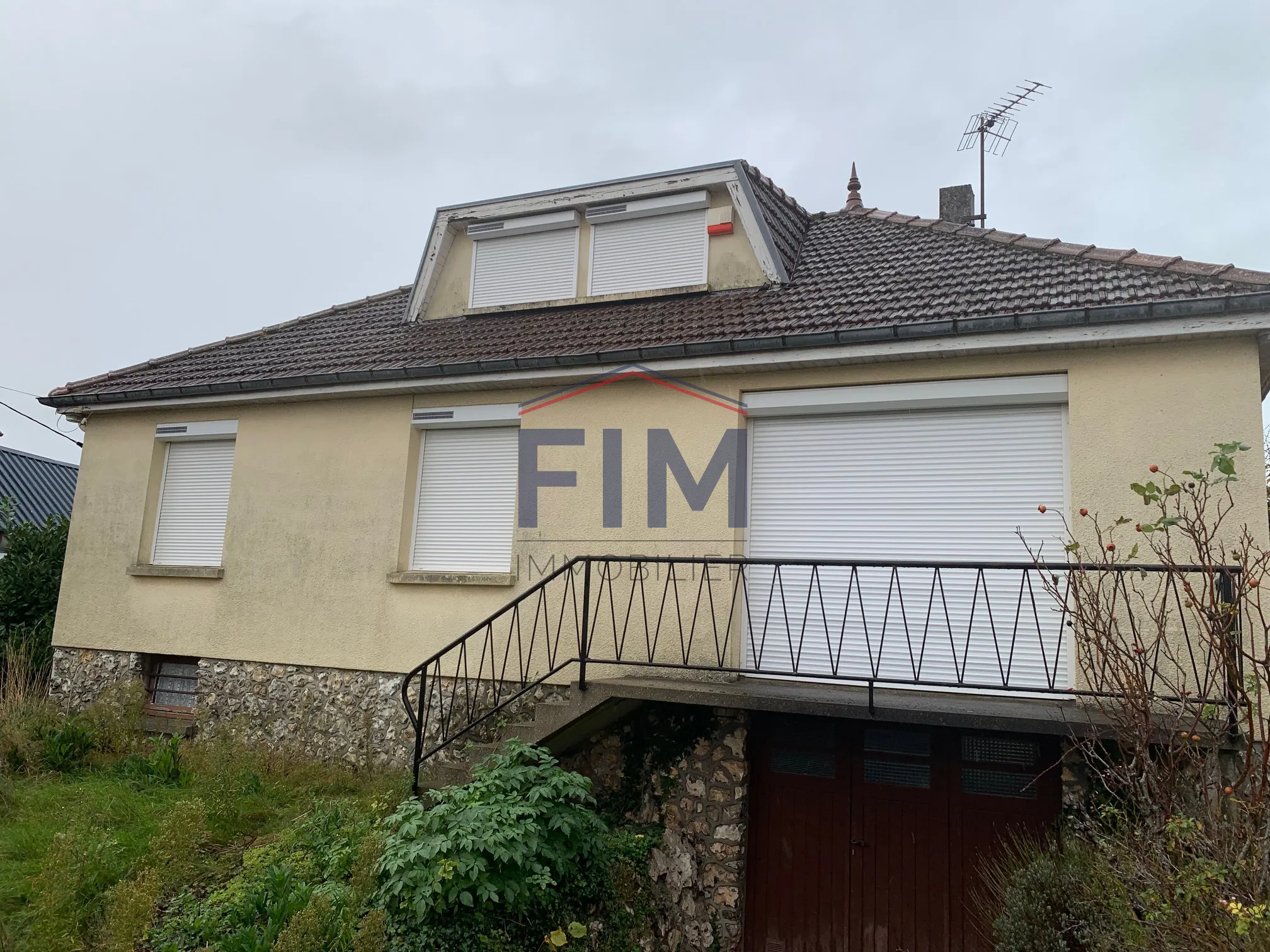 Vente d'un pavillon habitable à Neuville les Dieppe 