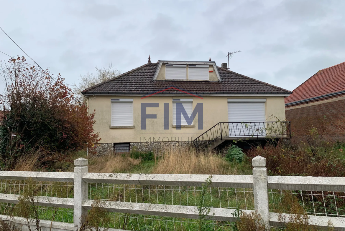 Vente d'un pavillon habitable à Neuville les Dieppe 