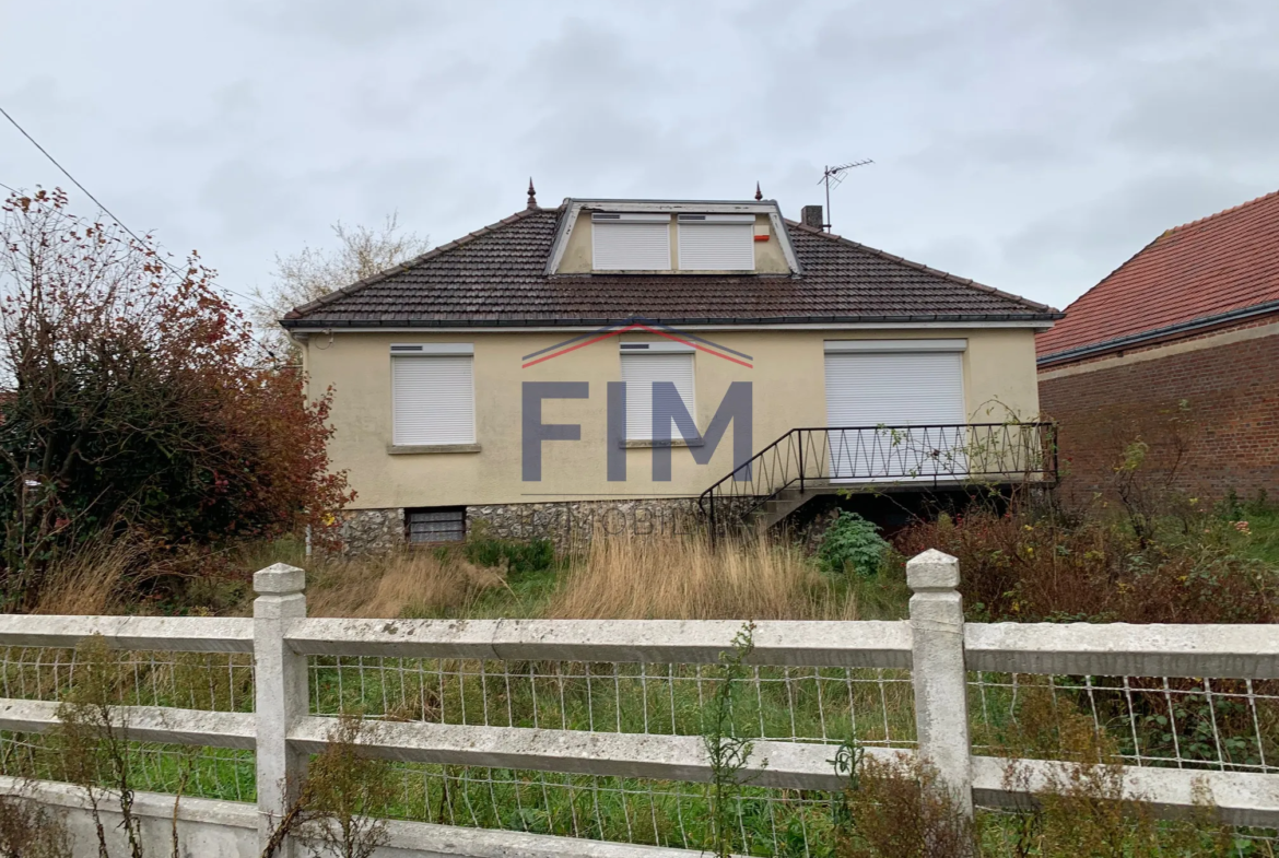 Vente d'un pavillon habitable à Neuville les Dieppe 