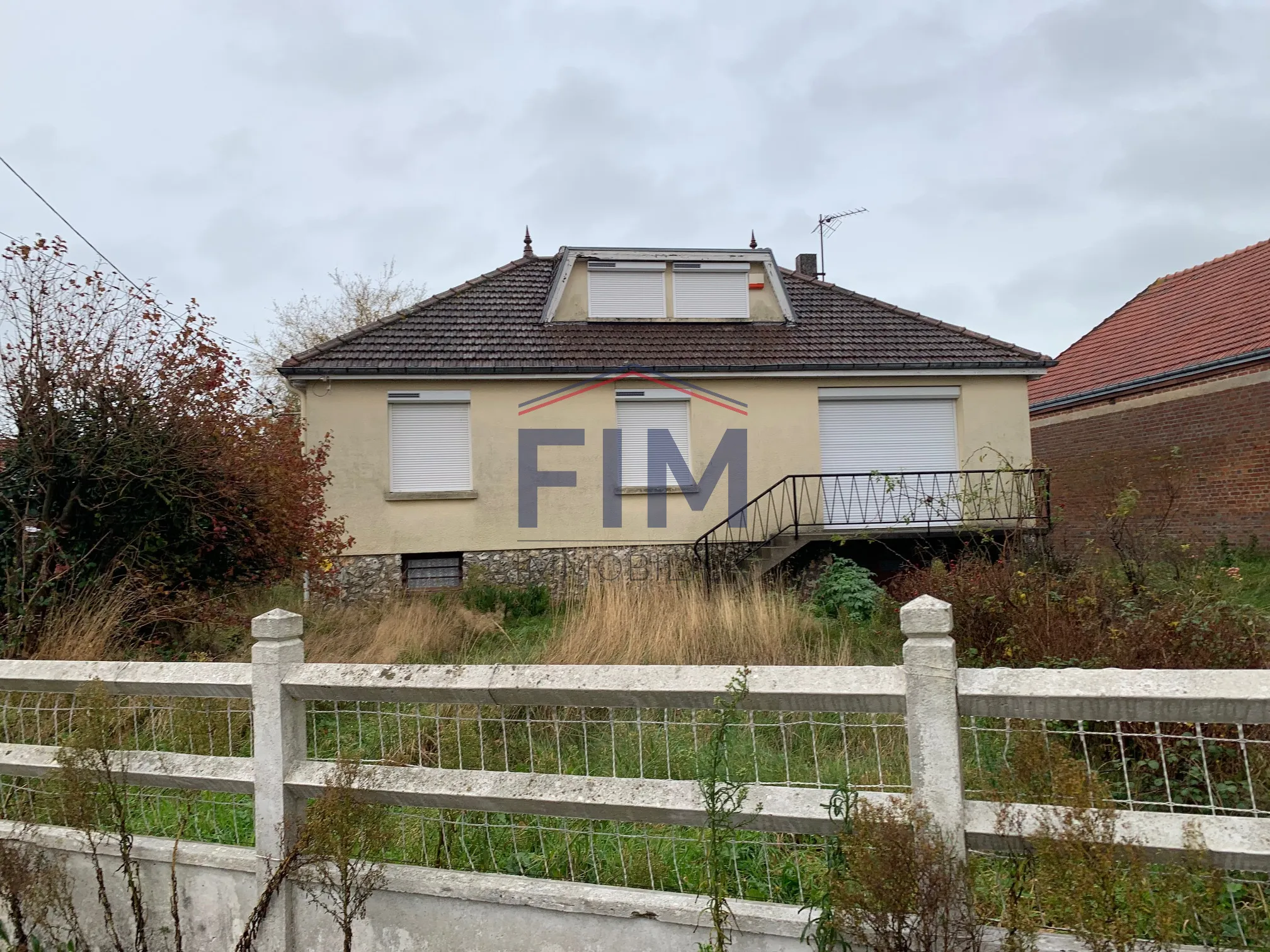 Vente d'un pavillon habitable à Neuville les Dieppe 