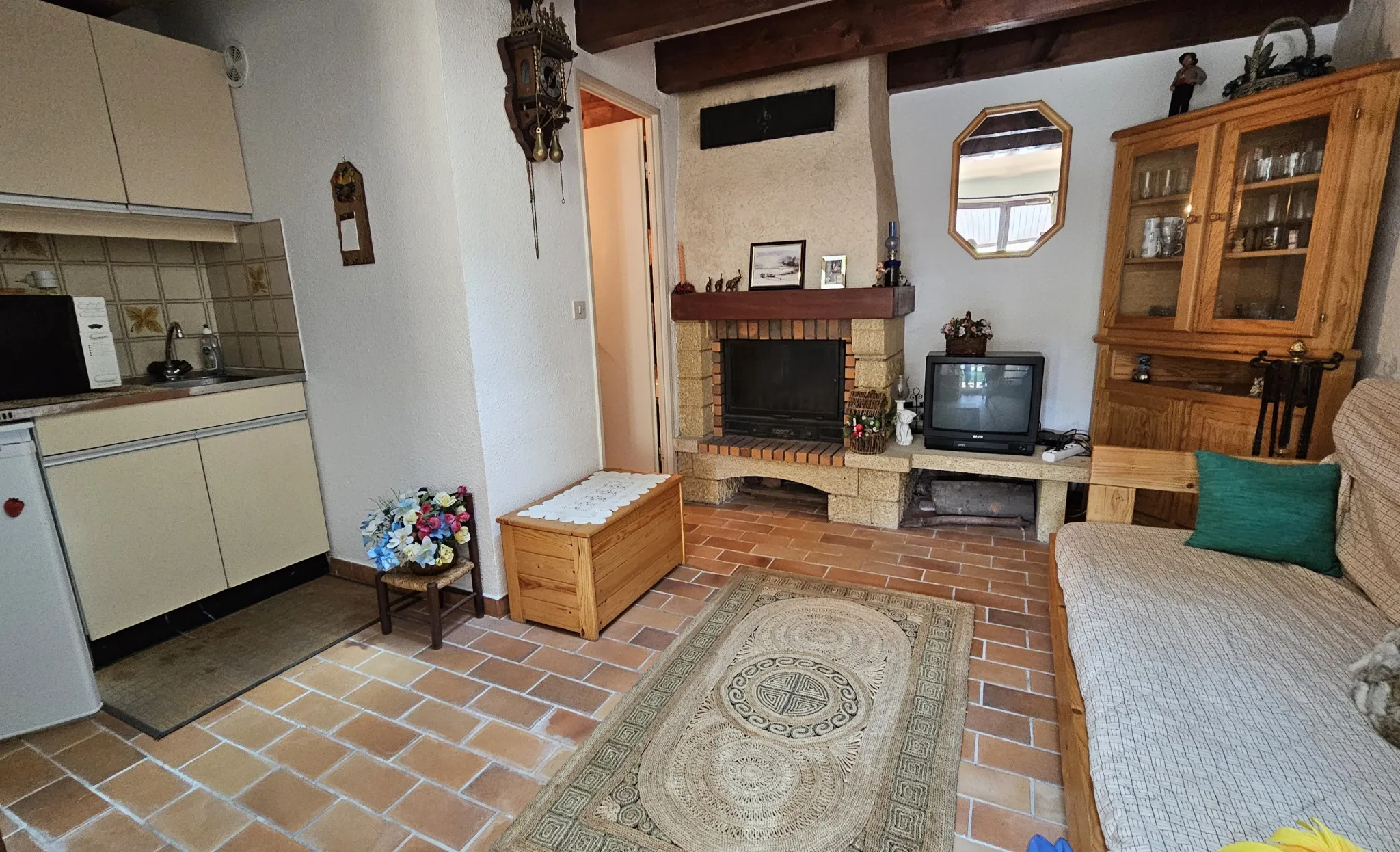 À vendre : Jolie maisonnette 3 pièces avec jardin à St Vallier de Thiey 