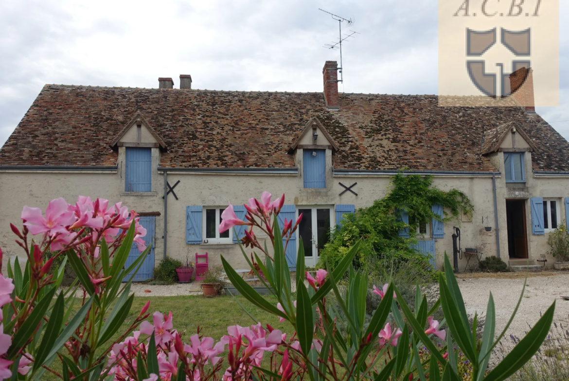 Longère avec potentiel à vendre près de Beaugency 