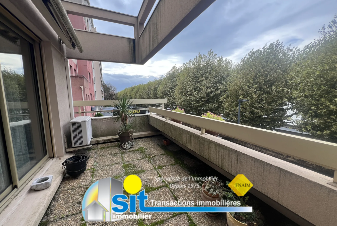 À vendre : Appartement T4 avec vue Rhône à Vienne 