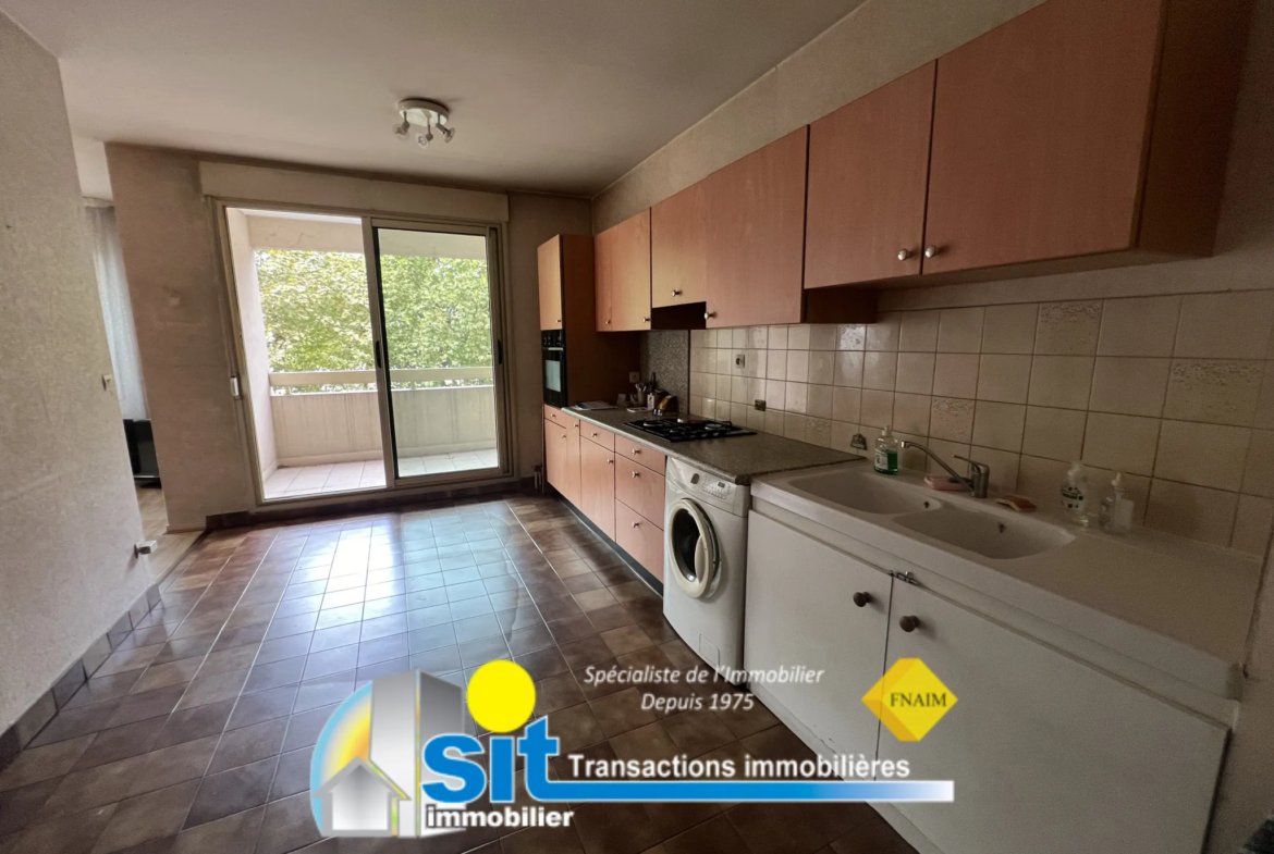 À vendre : Appartement T4 avec vue Rhône à Vienne 