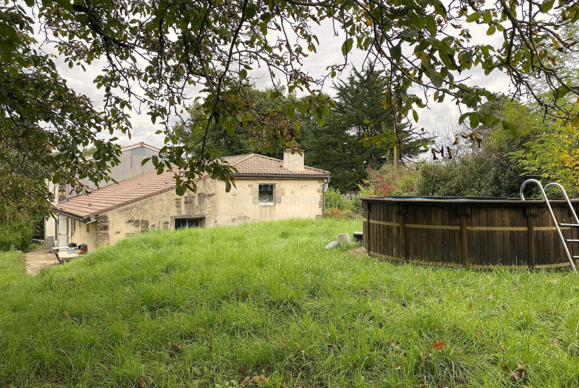 Maison en pierre de 105 m² avec jardin près de La Réole 