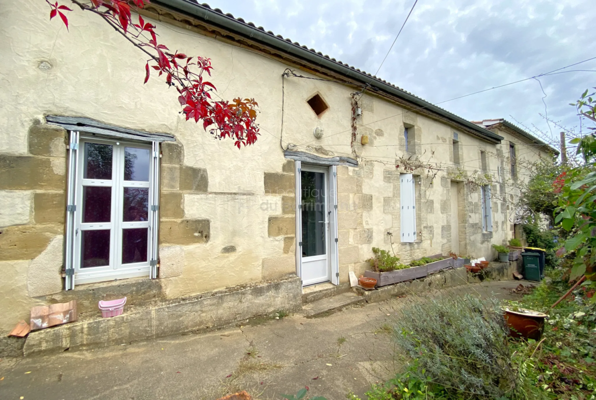 Maison en pierre de 105 m² avec jardin près de La Réole 