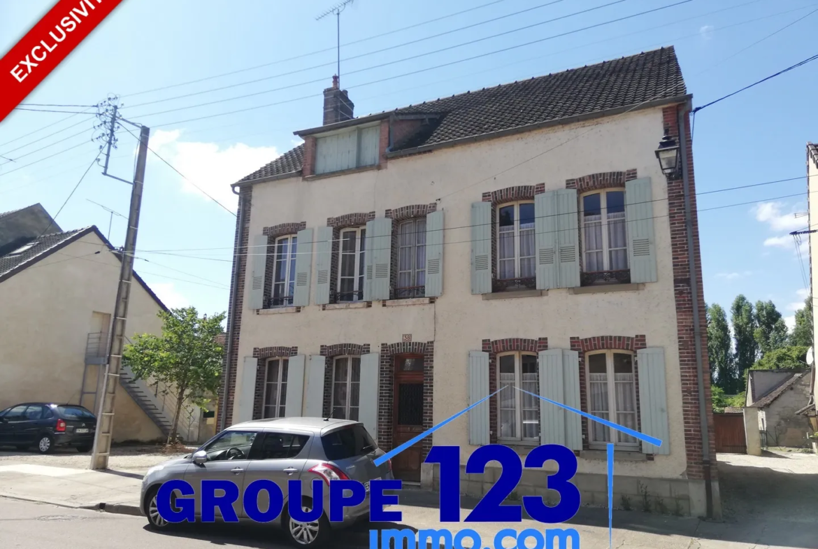 Grande Maison Familiale de 6 Chambres à Brienon sur Armançon 