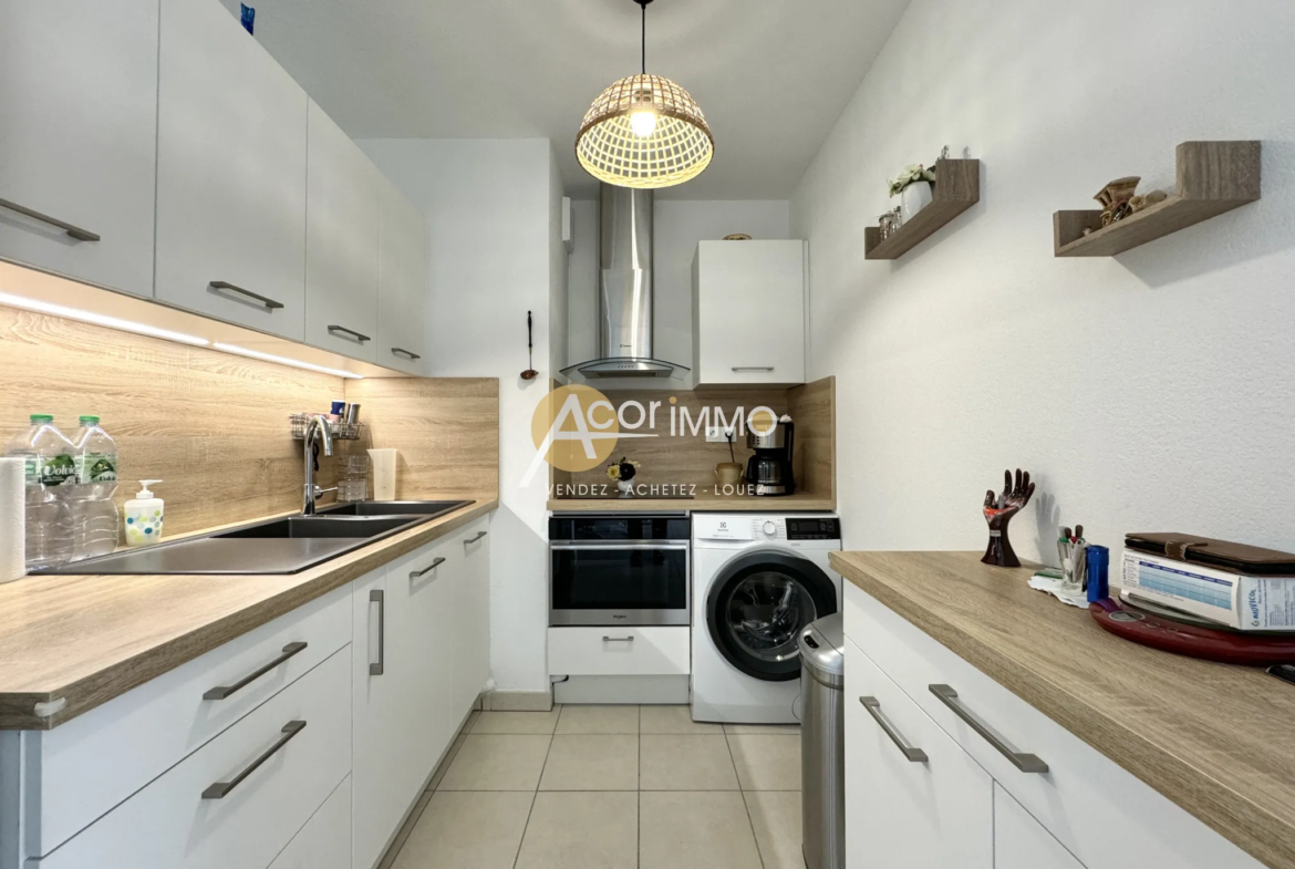 À vendre : appartement T3 de 69 m² à La Seyne, quartier Balaguier 