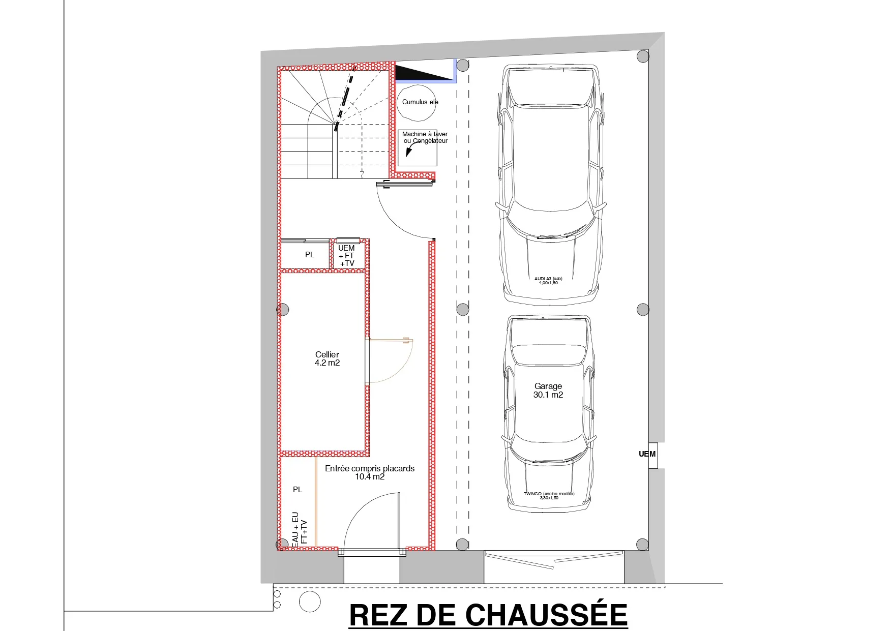 Maison de ville à vendre à Metz - 93 m² 