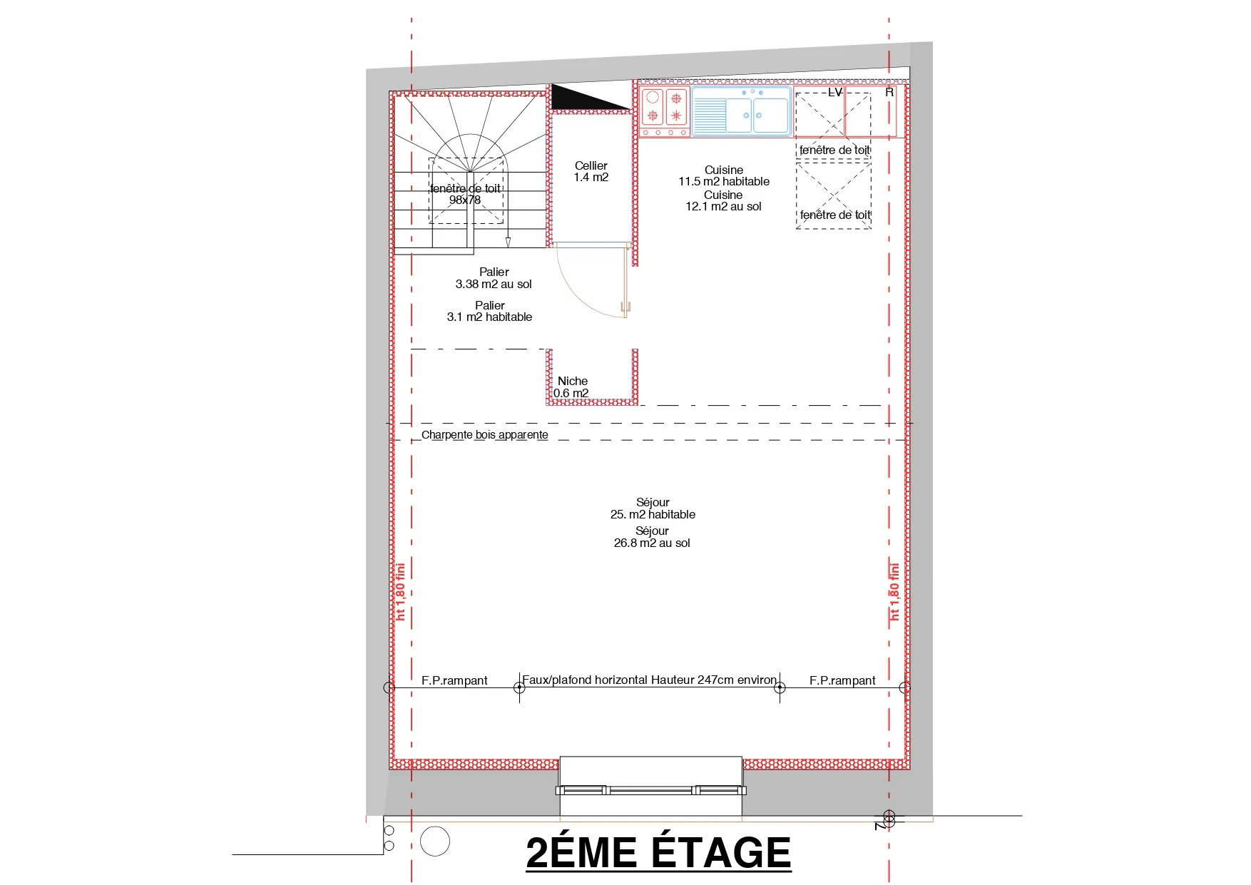 Maison de ville à vendre à Metz - 93 m² 