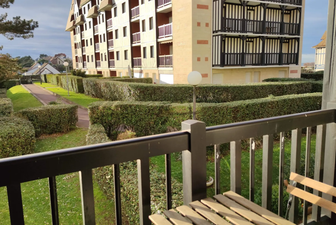 À vendre : Appartement T2 lumineux à Cabourg - Résidence La Bizontine 