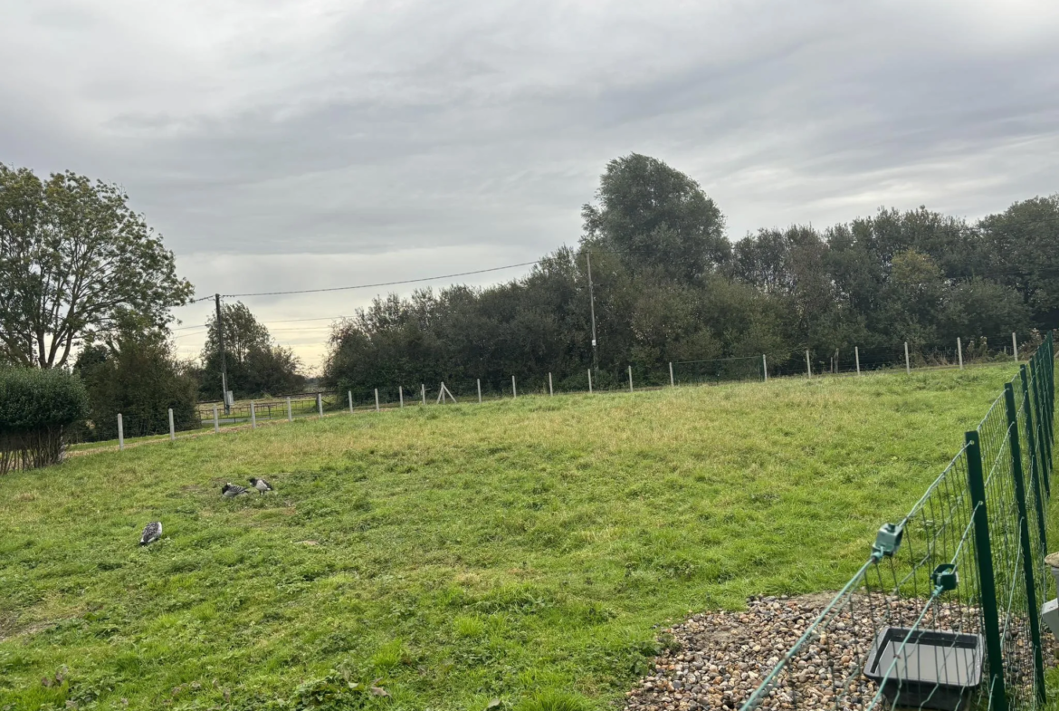 Terrain constructible à vendre proche de la Baie de Somme 