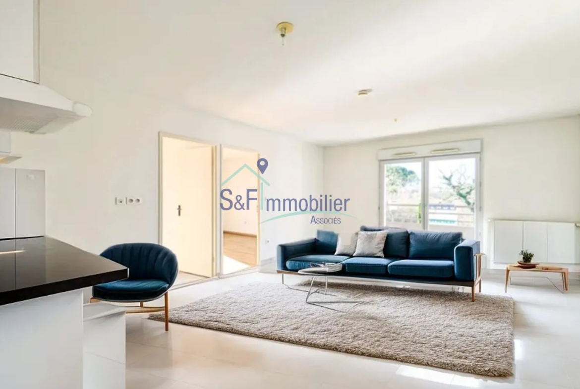 Appartement T3 61,5 m² à Cornebarrieu - Exposition SUD 