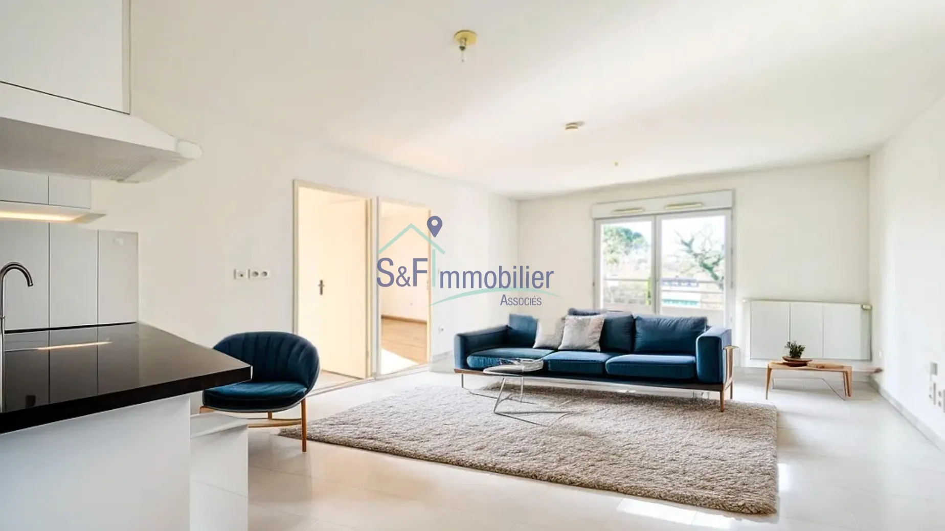 Appartement T3 61,5 m² à Cornebarrieu - Exposition SUD 