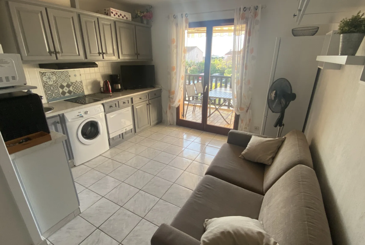 À vendre : Appartement 2 pièces avec terrasse à La Londe les Maures 