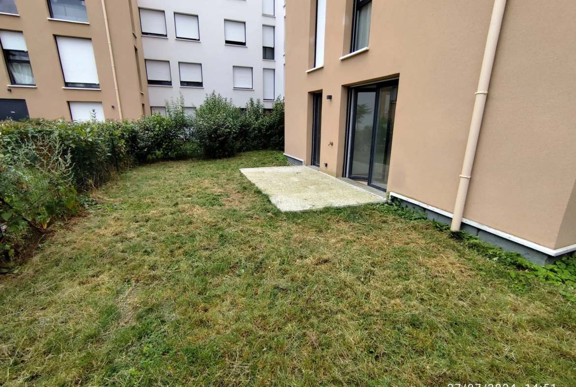 Appartement F3 Neuf à Cergy avec Jardin et Terrasse 